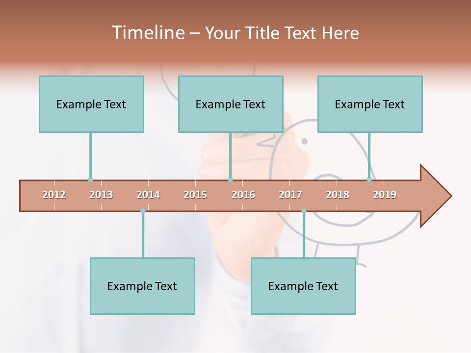 Chat Art Marker PowerPoint Template