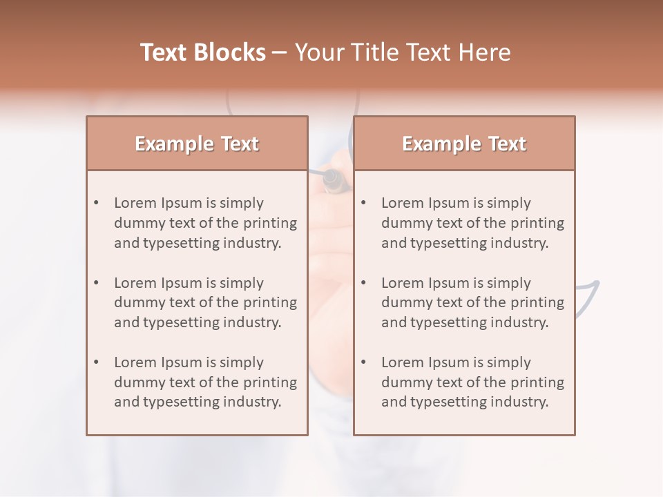 Chat Art Marker PowerPoint Template