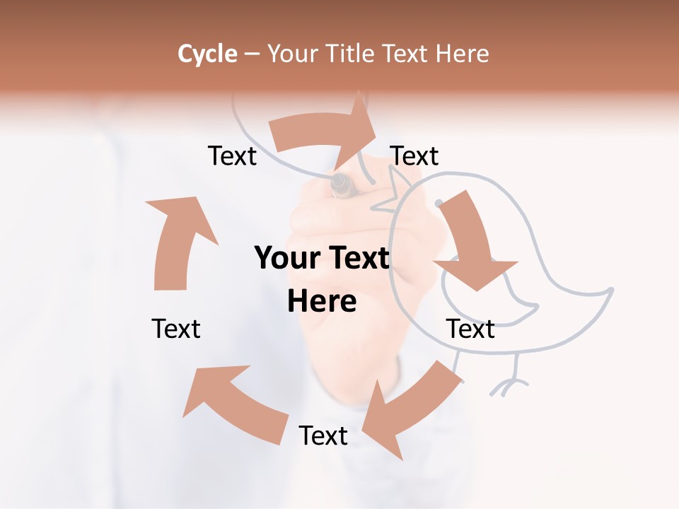 Chat Art Marker PowerPoint Template