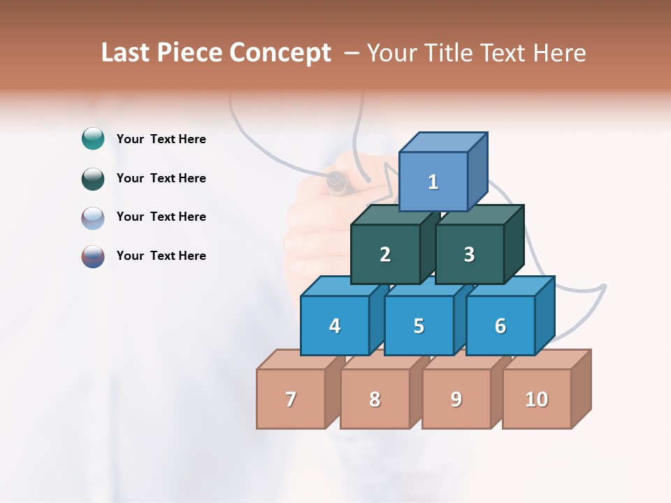 Chat Art Marker PowerPoint Template