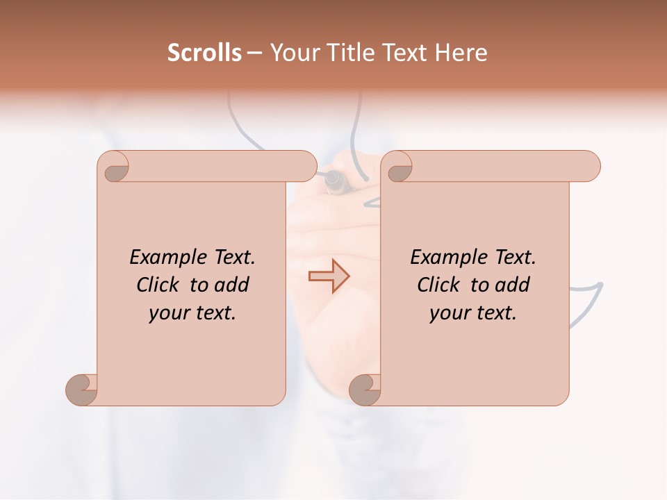 Chat Art Marker PowerPoint Template