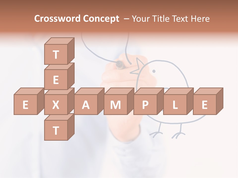 Chat Art Marker PowerPoint Template