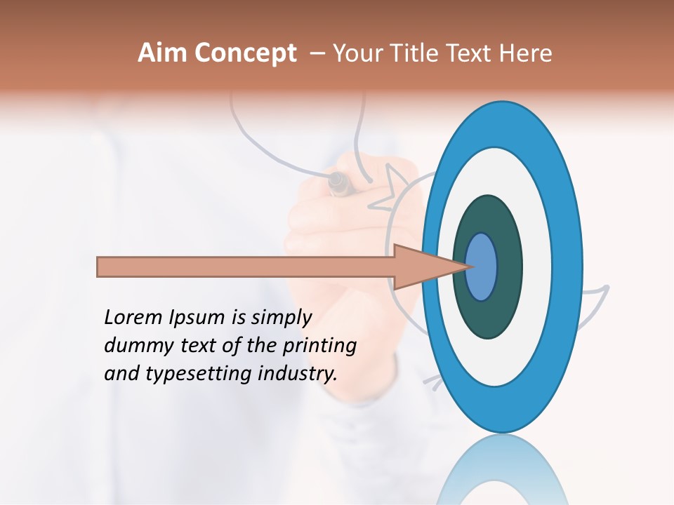 Chat Art Marker PowerPoint Template