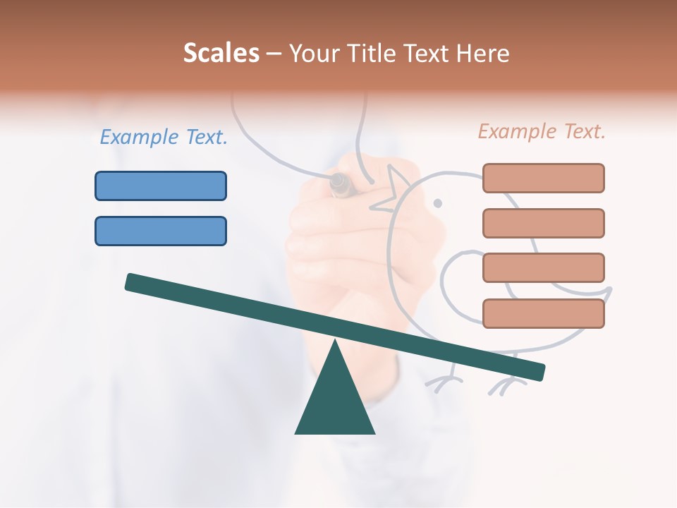 Chat Art Marker PowerPoint Template