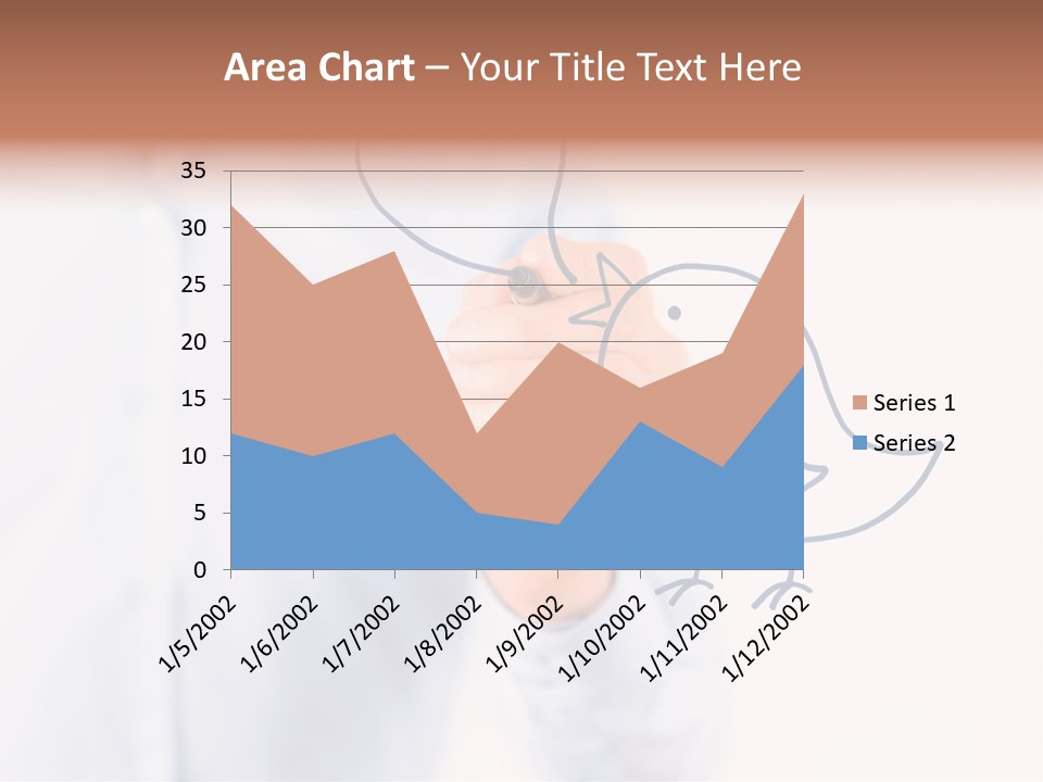 Chat Art Marker PowerPoint Template