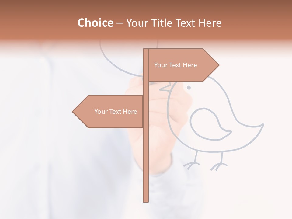 Chat Art Marker PowerPoint Template