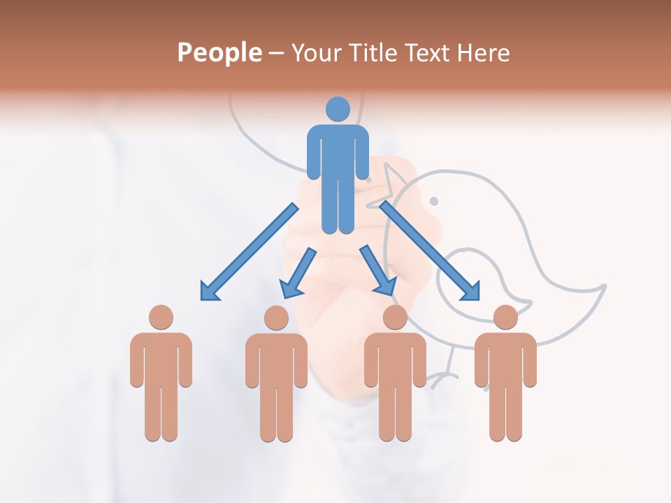 Chat Art Marker PowerPoint Template