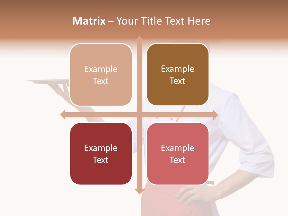 Cuisine Restaurant Portrait PowerPoint Template