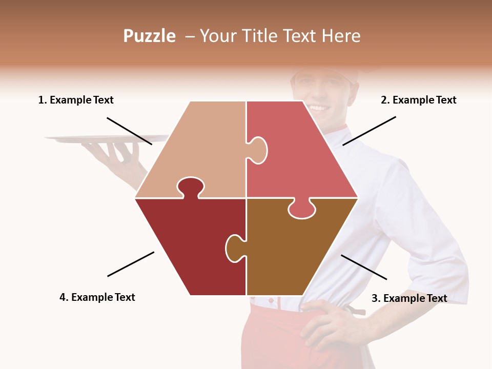 Cuisine Restaurant Portrait PowerPoint Template