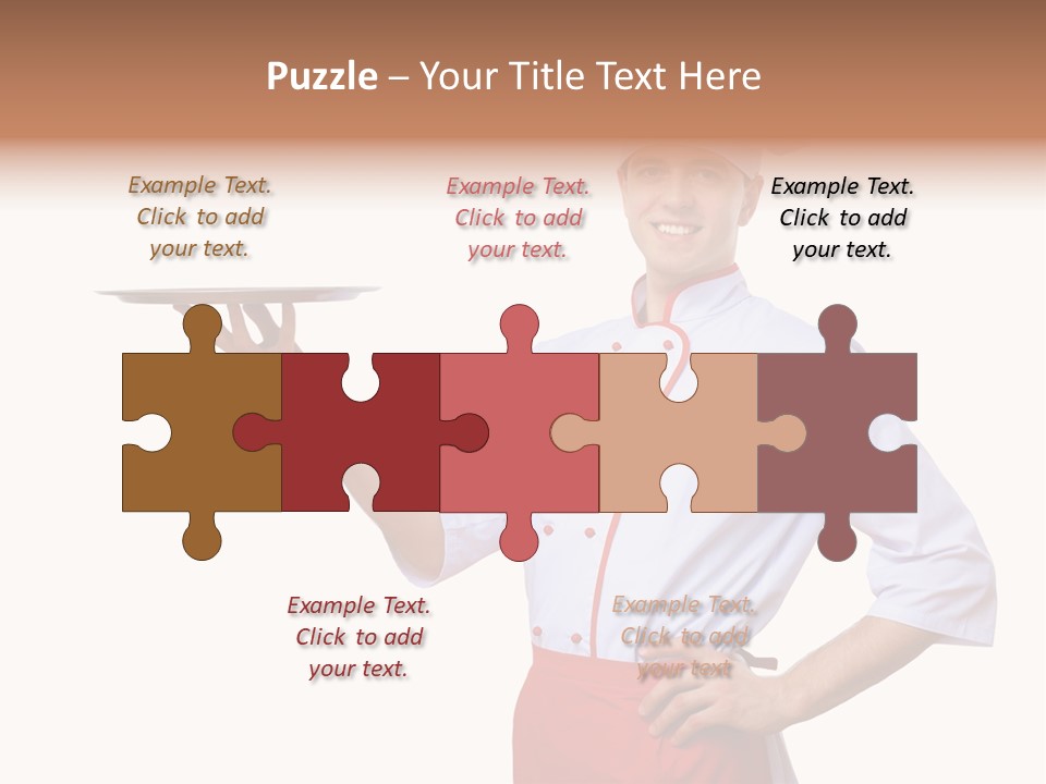 Cuisine Restaurant Portrait PowerPoint Template