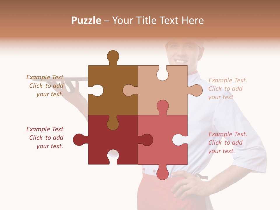 Cuisine Restaurant Portrait PowerPoint Template