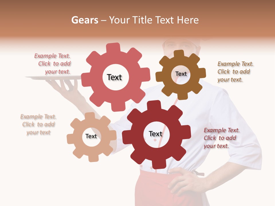 Cuisine Restaurant Portrait PowerPoint Template