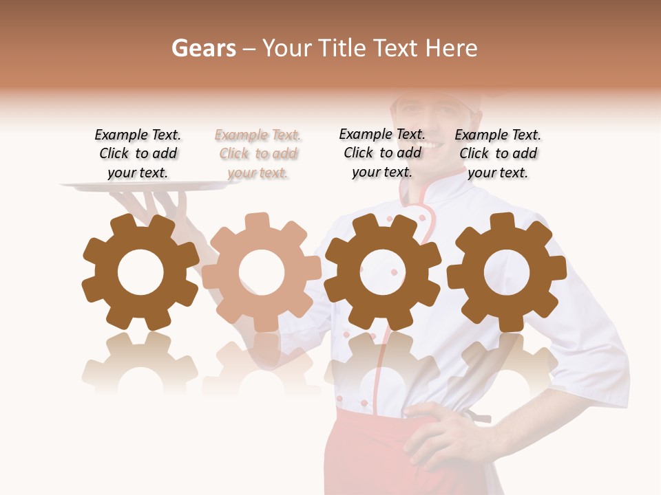 Cuisine Restaurant Portrait PowerPoint Template