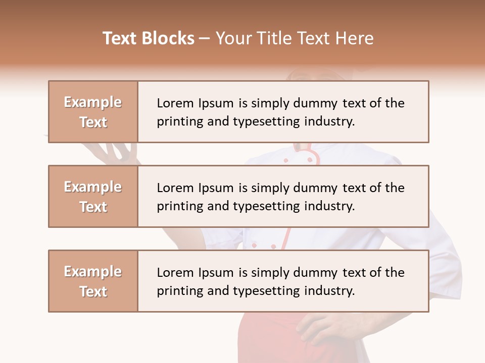 Cuisine Restaurant Portrait PowerPoint Template