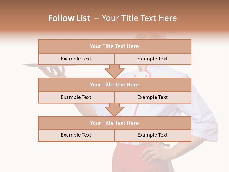 Cuisine Restaurant Portrait PowerPoint Template