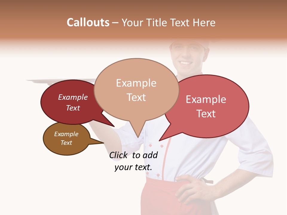 Cuisine Restaurant Portrait PowerPoint Template