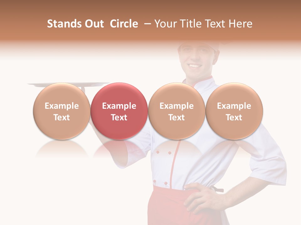 Cuisine Restaurant Portrait PowerPoint Template