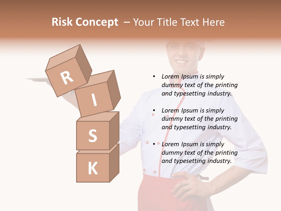 Cuisine Restaurant Portrait PowerPoint Template