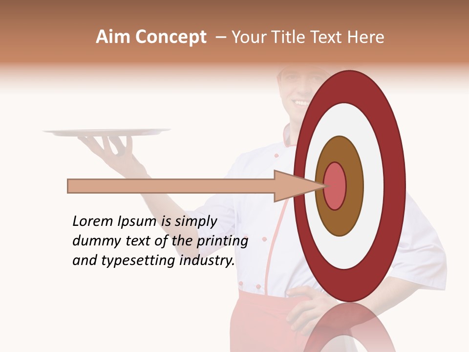 Cuisine Restaurant Portrait PowerPoint Template