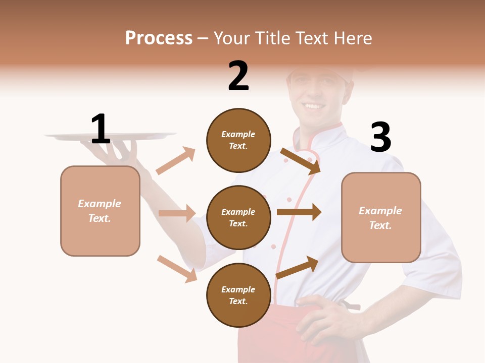 Cuisine Restaurant Portrait PowerPoint Template