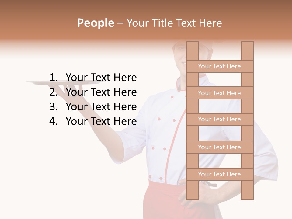 Cuisine Restaurant Portrait PowerPoint Template