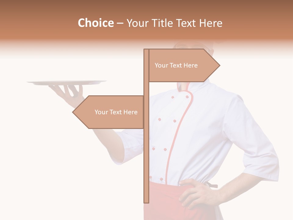 Cuisine Restaurant Portrait PowerPoint Template