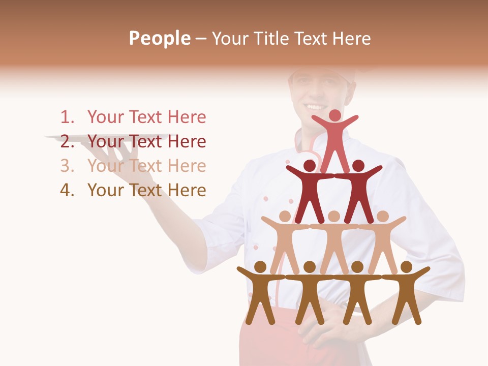 Cuisine Restaurant Portrait PowerPoint Template