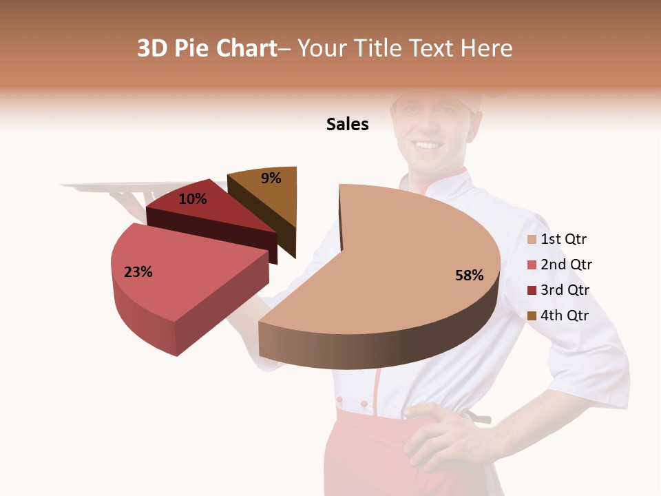 Cuisine Restaurant Portrait PowerPoint Template