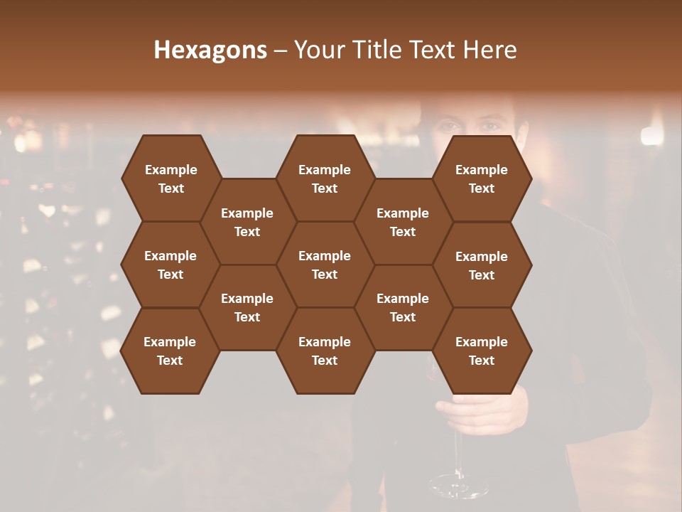 People Cellar Bottle PowerPoint Template