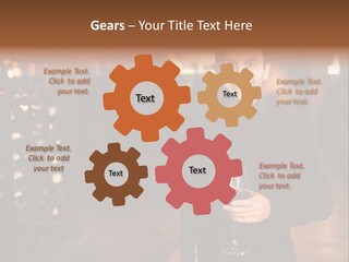 People Cellar Bottle PowerPoint Template