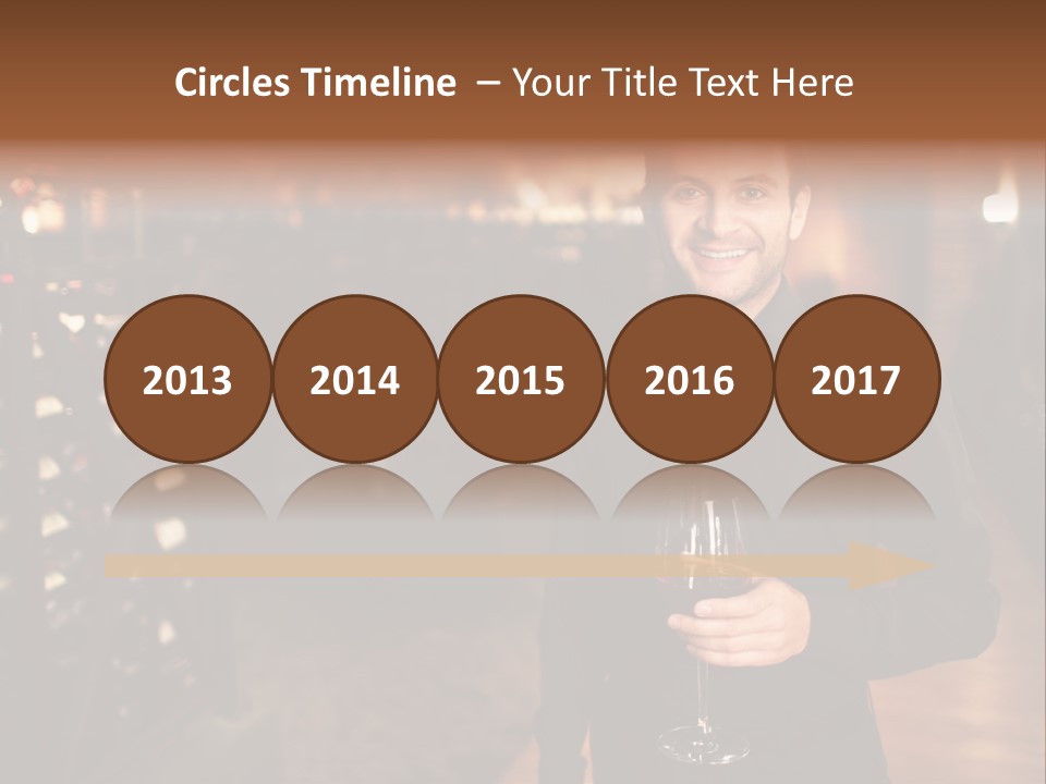 People Cellar Bottle PowerPoint Template