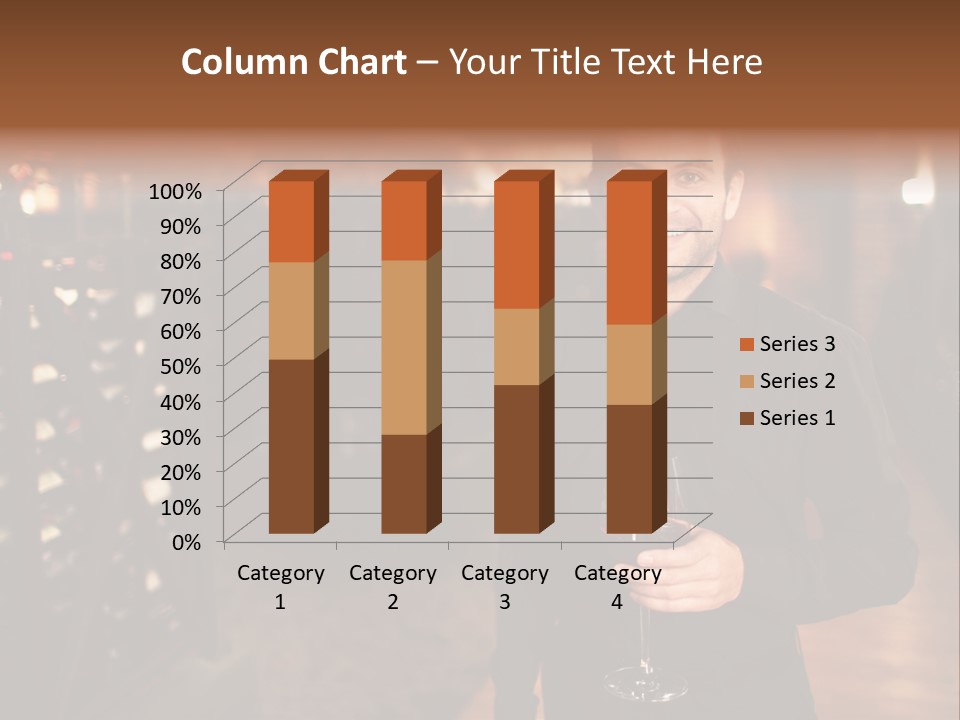 People Cellar Bottle PowerPoint Template