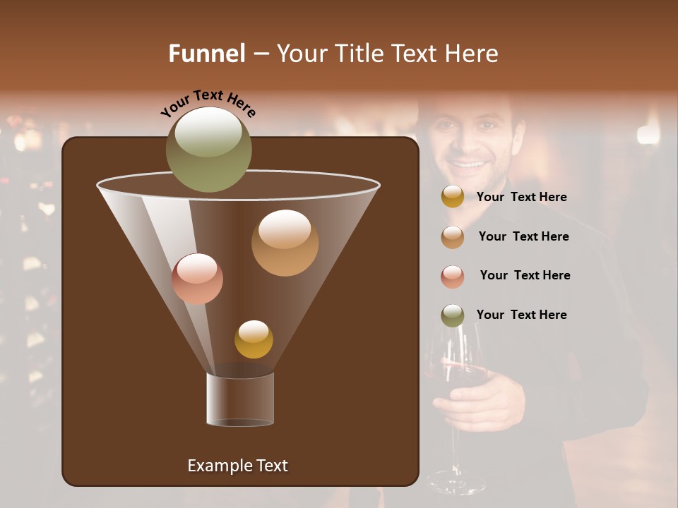 People Cellar Bottle PowerPoint Template