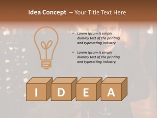 People Cellar Bottle PowerPoint Template