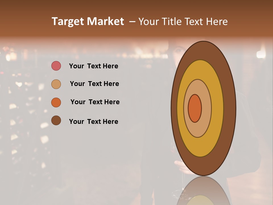 People Cellar Bottle PowerPoint Template