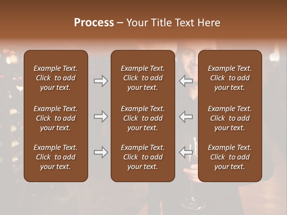 People Cellar Bottle PowerPoint Template