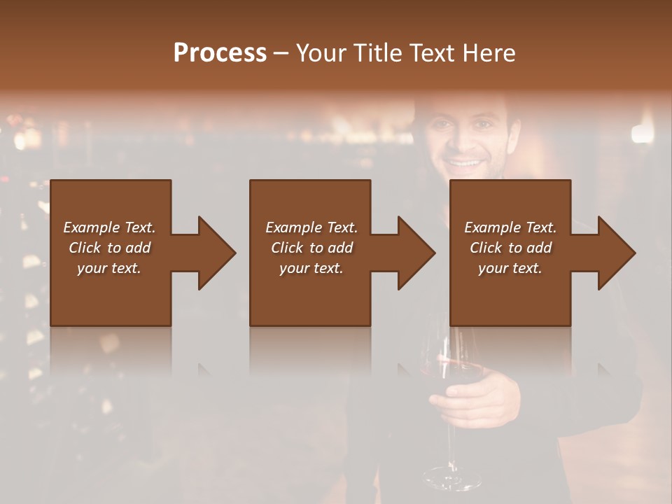 People Cellar Bottle PowerPoint Template