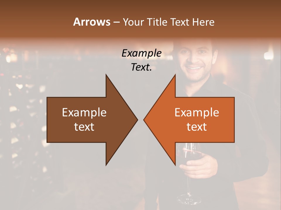 People Cellar Bottle PowerPoint Template