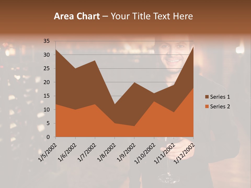 People Cellar Bottle PowerPoint Template
