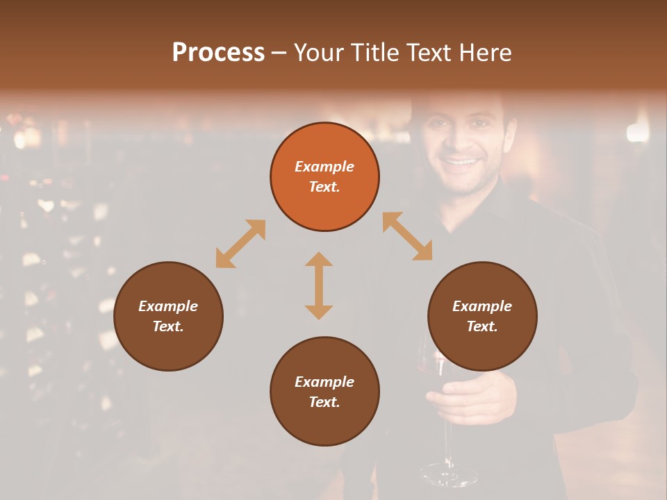 People Cellar Bottle PowerPoint Template