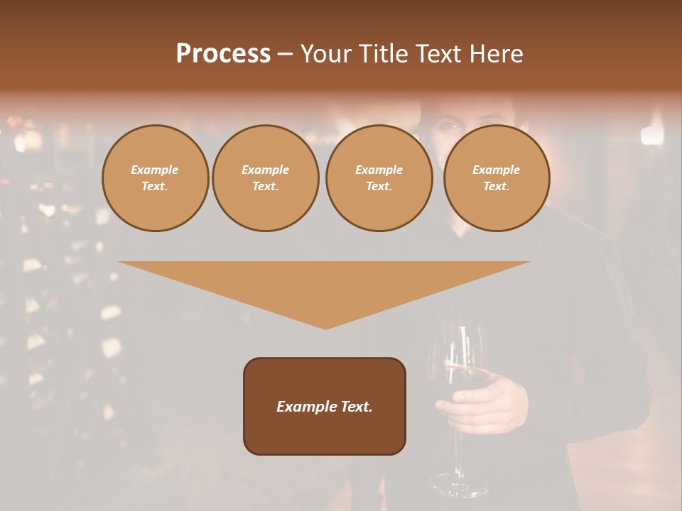 People Cellar Bottle PowerPoint Template