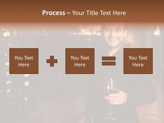 People Cellar Bottle PowerPoint Template