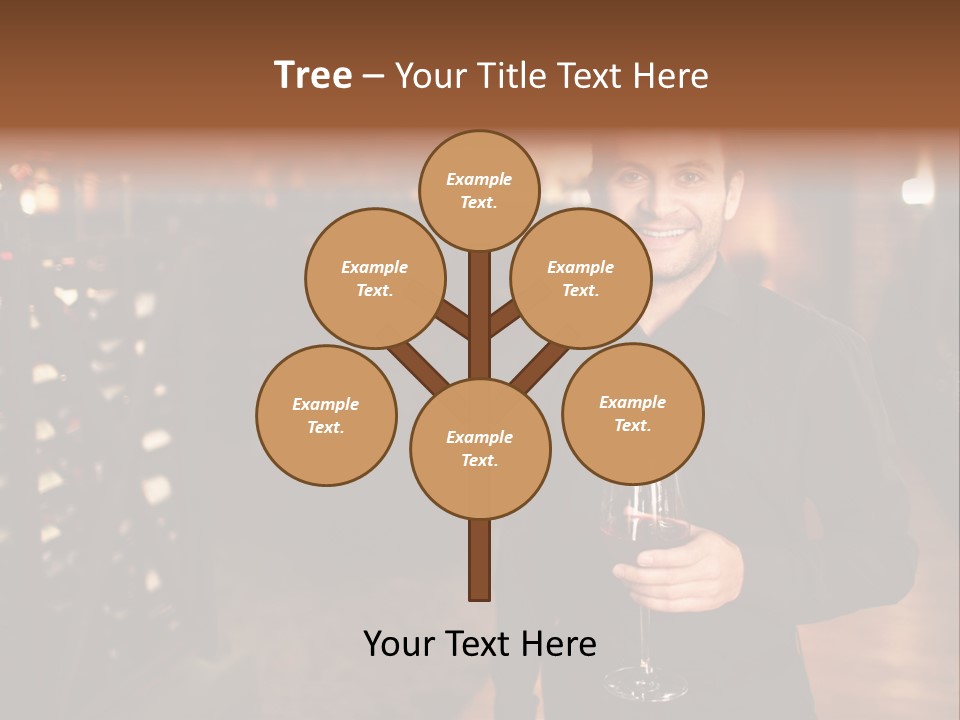 People Cellar Bottle PowerPoint Template