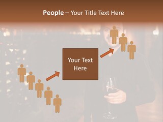 People Cellar Bottle PowerPoint Template
