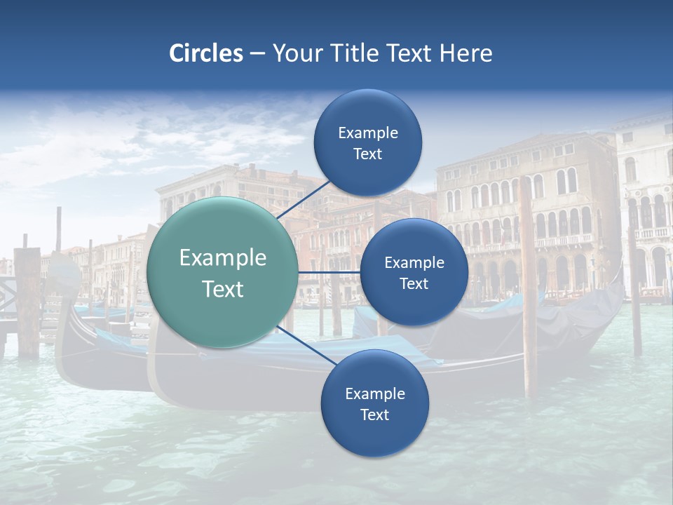 Boat Gondolier Architecture PowerPoint Template