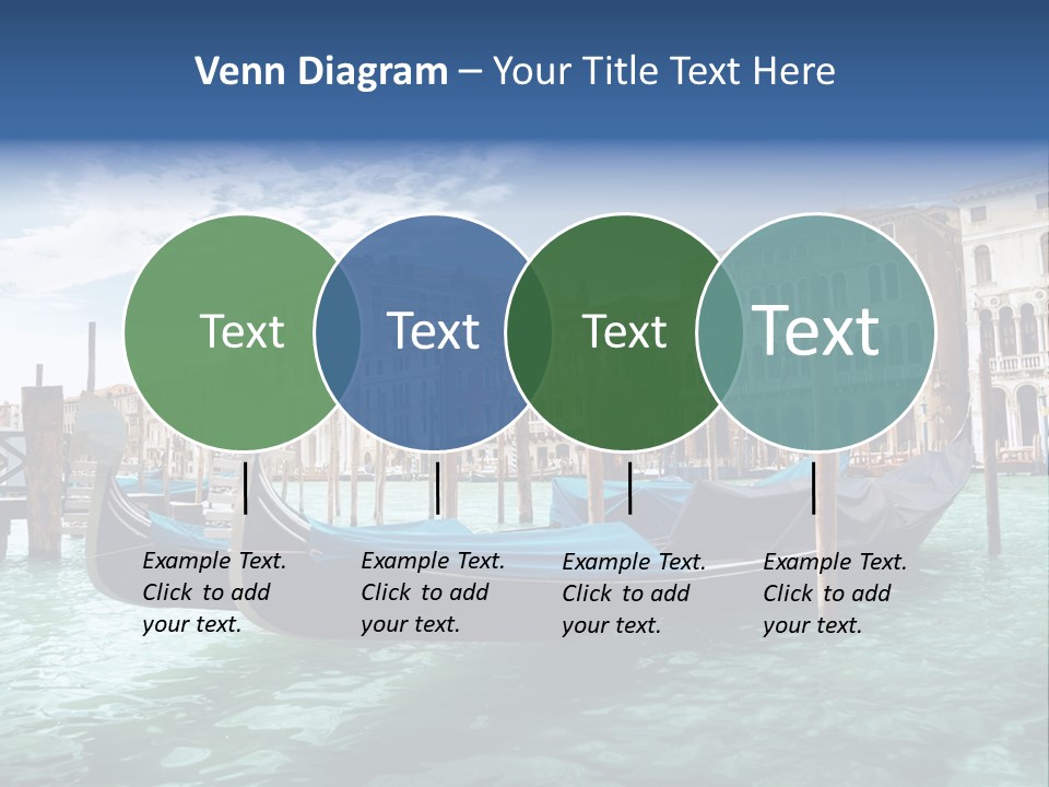 Boat Gondolier Architecture PowerPoint Template