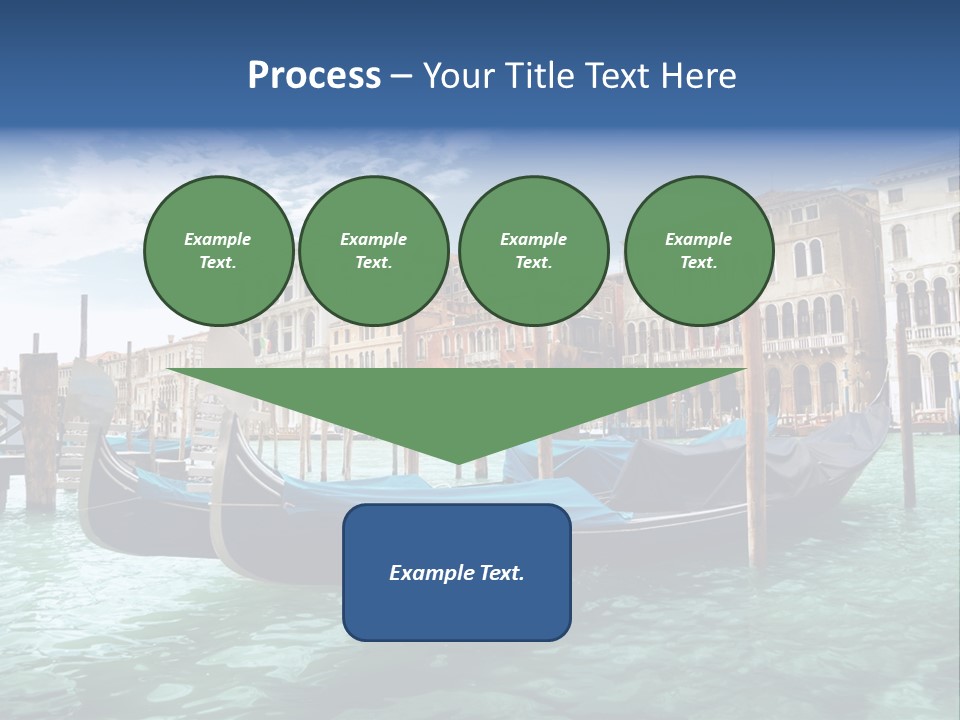 Boat Gondolier Architecture PowerPoint Template