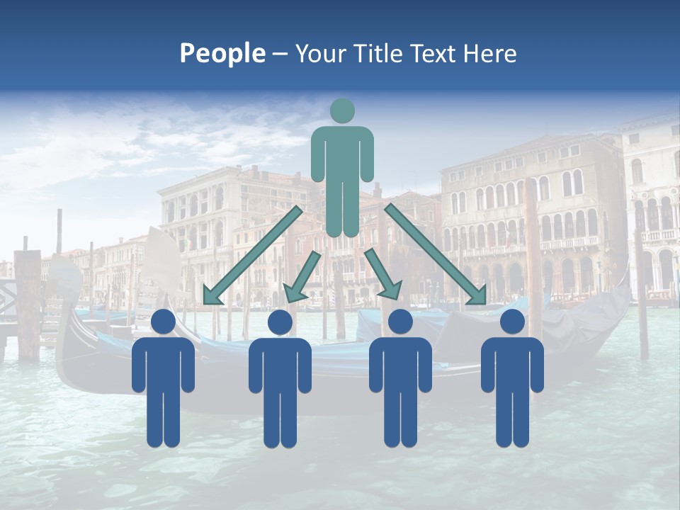 Boat Gondolier Architecture PowerPoint Template