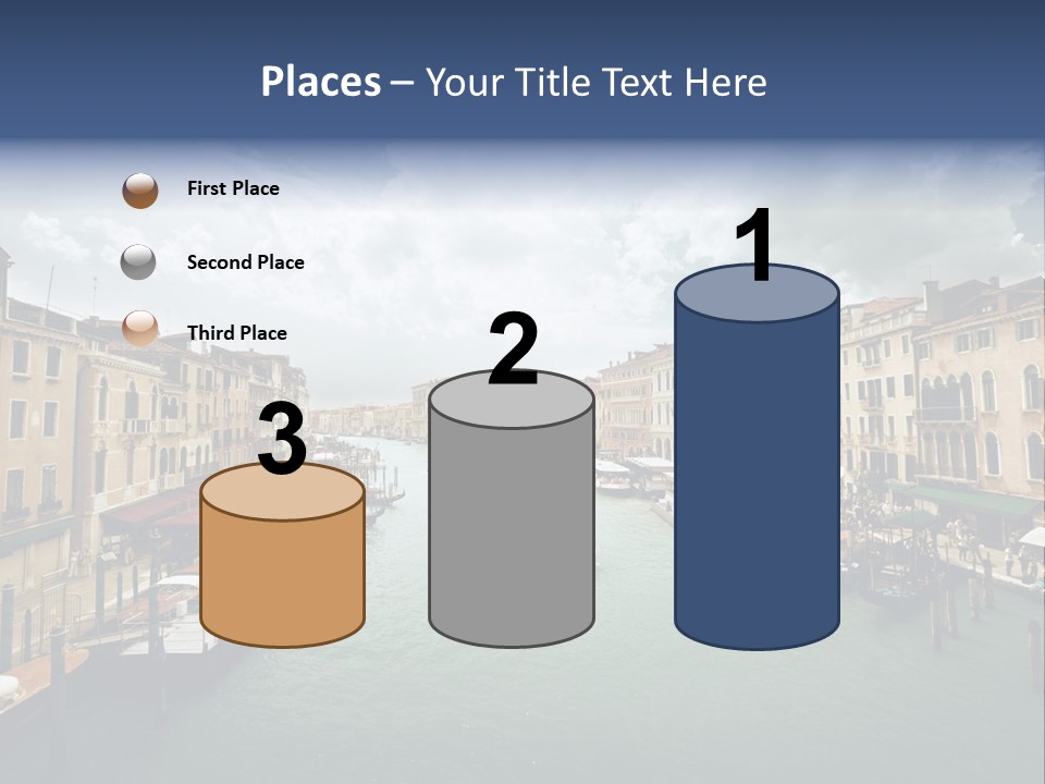 Street Adriatic Venice PowerPoint Template