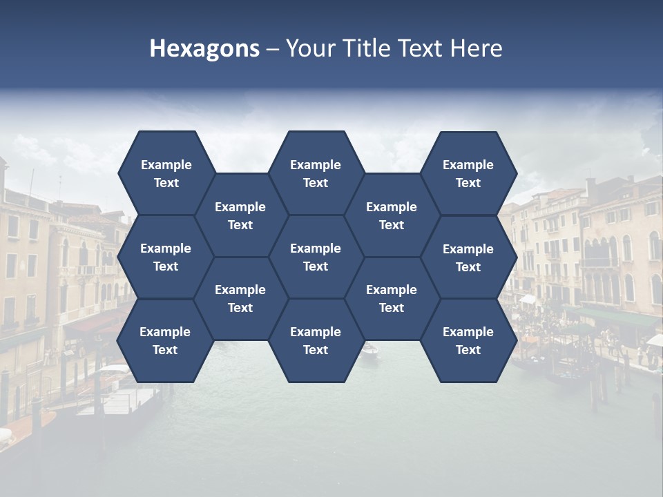 Street Adriatic Venice PowerPoint Template